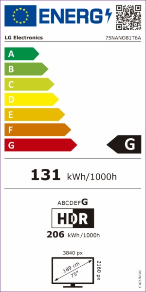 TELEVISOR LED LG 75NANO81T6A