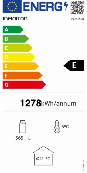 FRIGORIFICO INFINITON FSB-620