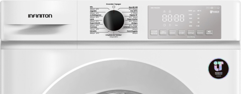 LAVADORA INFINITON WM-F84AWH