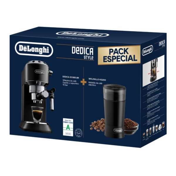 CAFETERA EXPRESS DELONGHI EC685BK+MOLINI.KG200