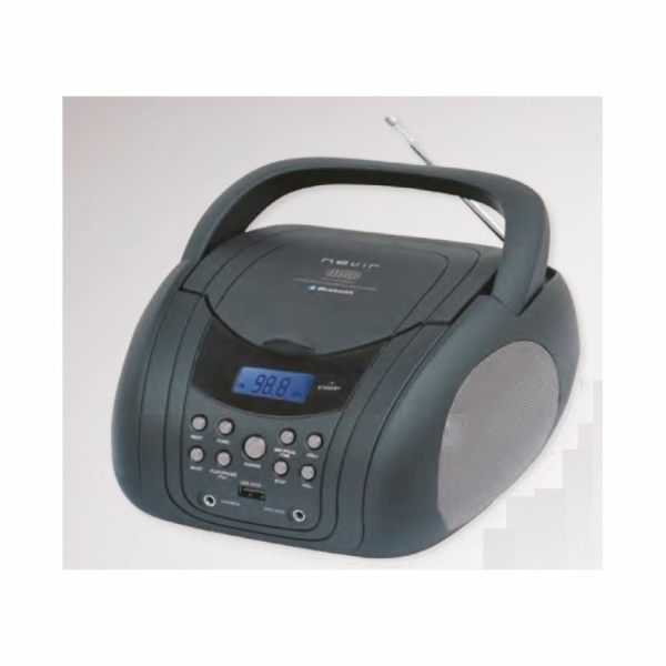 RADIO CD NEVIR NVR-483UB NEGRO/PLAT