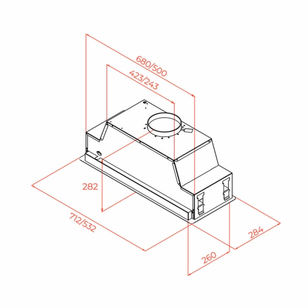 CAMPANA TEKA GFL 77651 CRISTAL NE