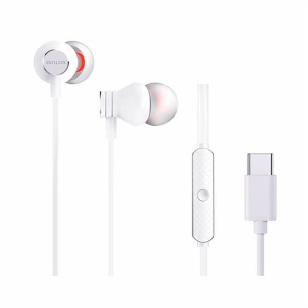 AURICULARES AIWA ESTM-50USB-C/WT