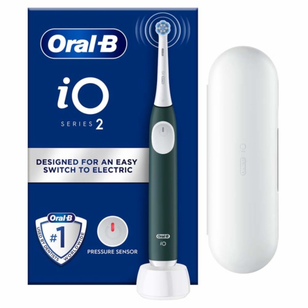 CEPILLO DENTAL BRAUN IO2 VERDE C/FUNDAVIA