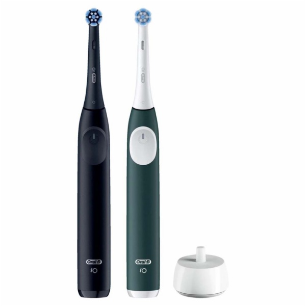 CEPILLO DENTAL BRAUN IO2 DUO NEGRO/VERDE