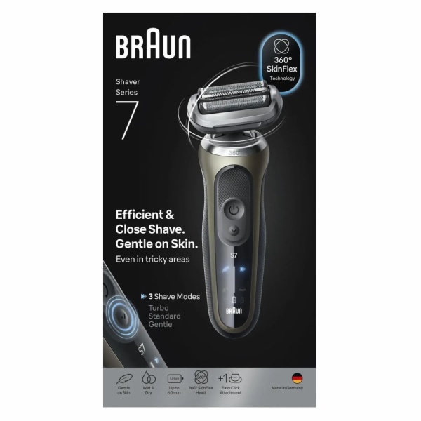 AFEITADORA BRAUN 72-G12000S SERIE 7