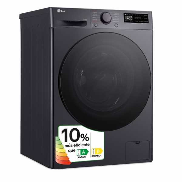 LAVADORA SECADORA LG F4DR6009AGM