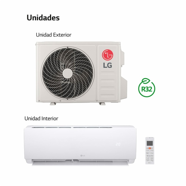 ACONDICIONADOR LG GREENLG09.SET