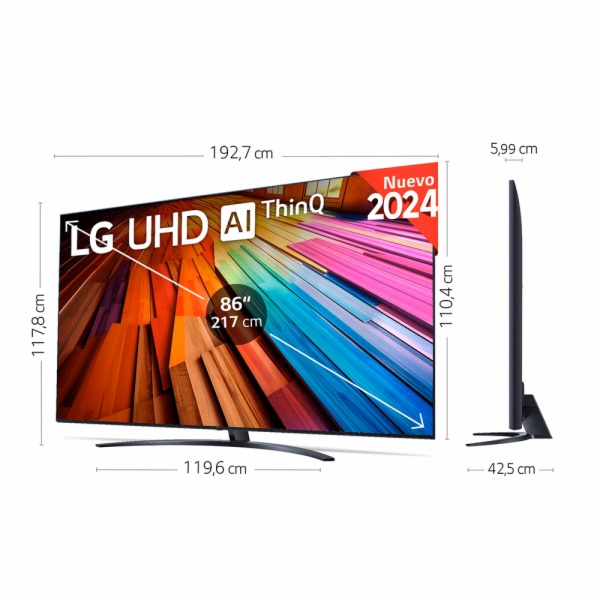 TELEVISOR LED LG 86UT81006LA