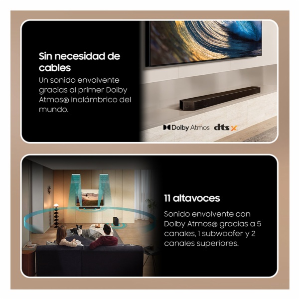 BARRA SONIDO SAMSUNG HW-Q800D/ZF