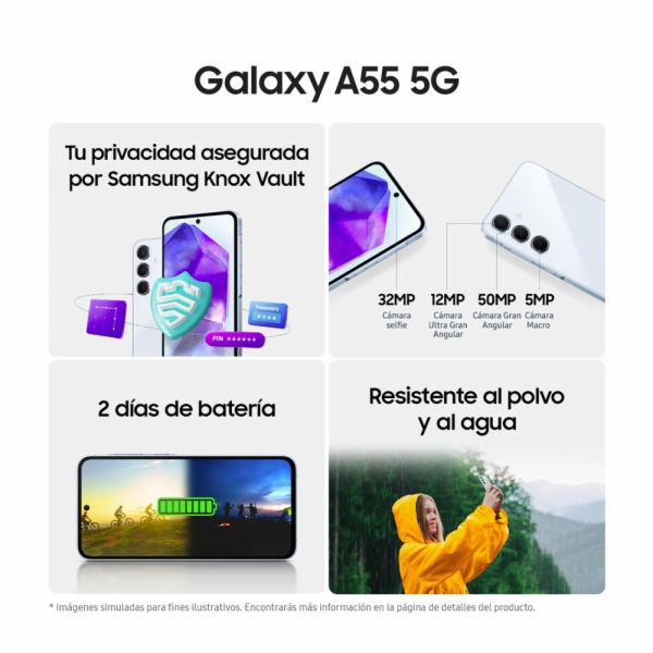 TELEFONO MOVIL SAMSUNG GALAXY A55 5G