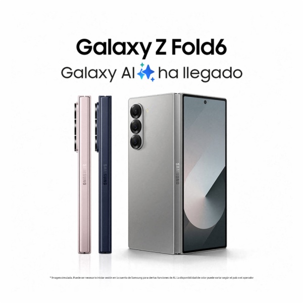 TELEFONO MOVIL SAMSUNG GALAXY Z FOLD 6 5G