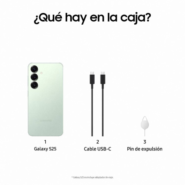 TELEFONO MOVIL SAMSUNG GALAXY S25