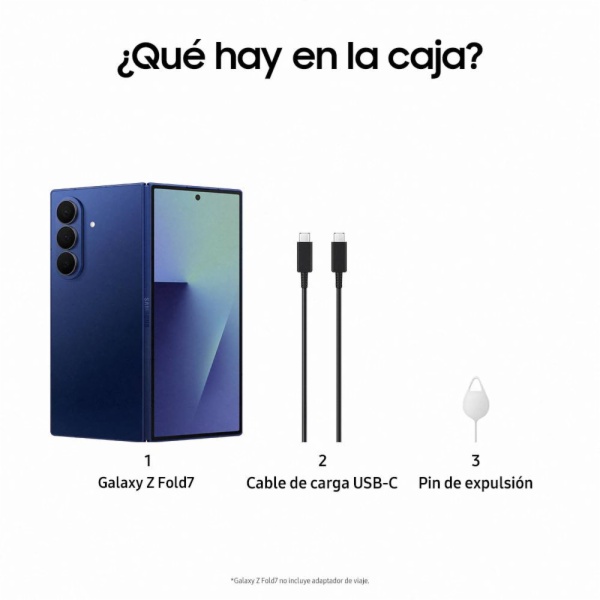 TELEFONO MOVIL SAMSUNG GALAXY Z FOLD 7