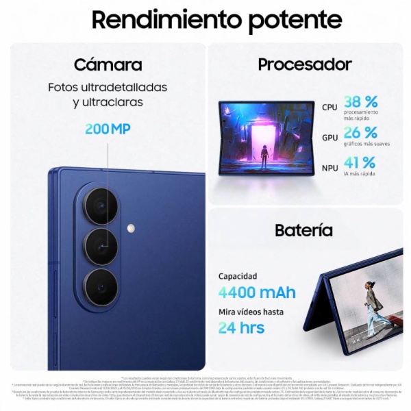 TELEFONO MOVIL SAMSUNG GALAXY Z FOLD 7