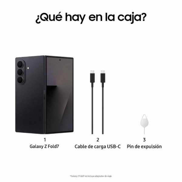 TELEFONO MOVIL SAMSUNG GALAXY Z FOLD 7