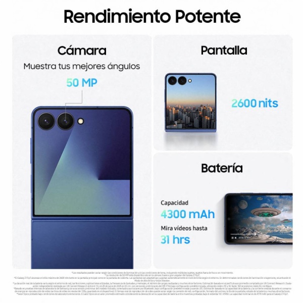 TELEFONO MOVIL SAMSUNG GALAXY Z FLIP 7
