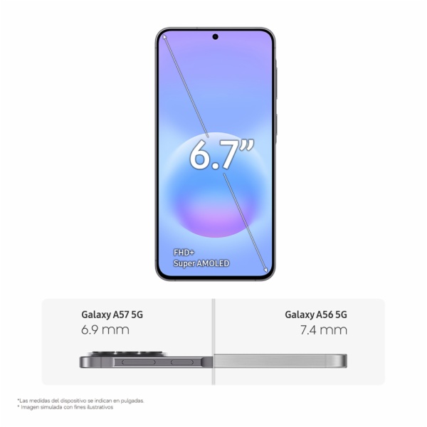 TELEFONO MOVIL SAMSUNG GALAXY A57 5G
