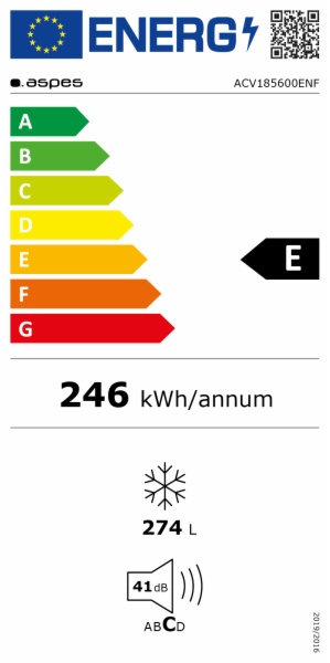 CONGELADOR ASPES ACV185600ENF