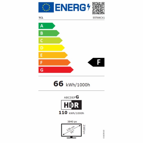 TV QLED TCL 55T69C