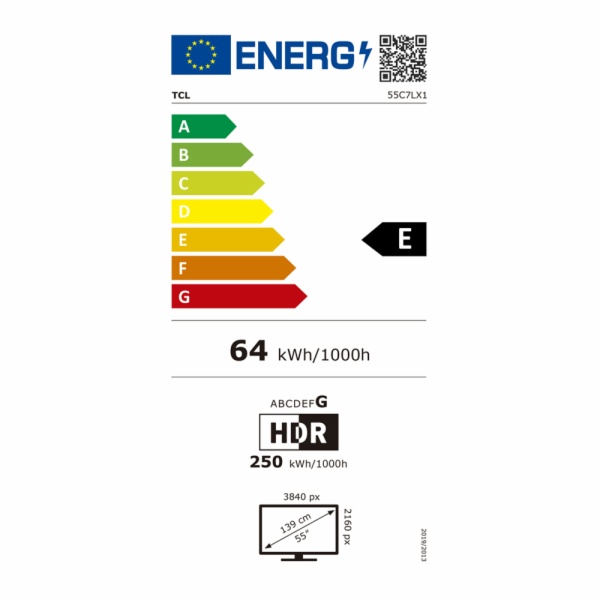 TV MINILED TCL 55C7L