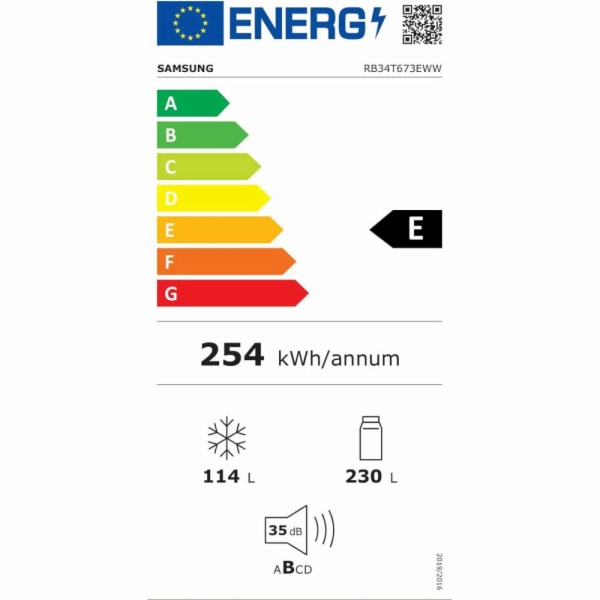 FRIGORIFICO COMBI SAMSUNG RB34C672EWW/EF