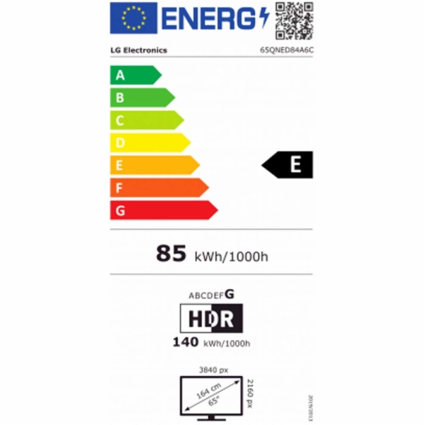 TELEVISOR LED LG 65QNED84A6C