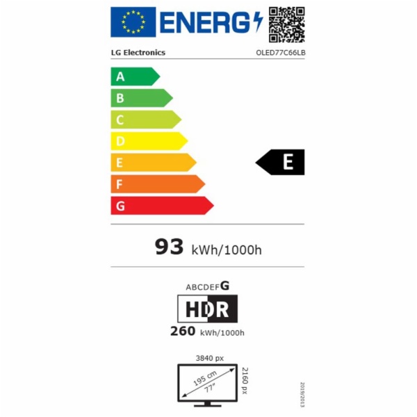 TELEVISOR OLED LG OLED77C66LB