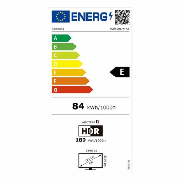 TELEVISOR LED SAMSUNG TQ65QN74FATXXC