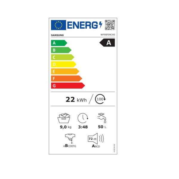 LAVADORA SAMSUNG WF90F09C4SU3