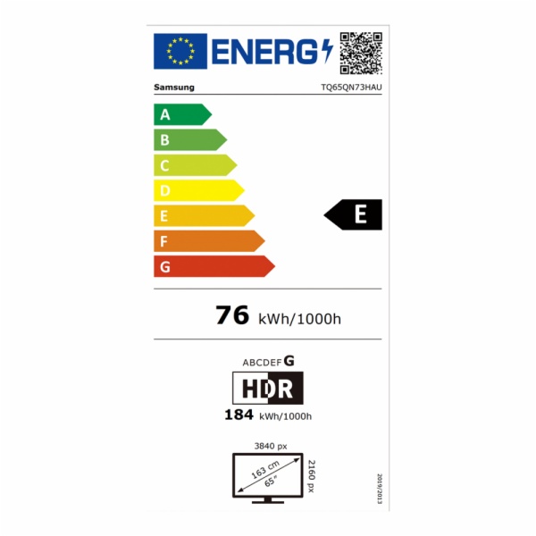 TV MINILED SAMSUNG TQ65QN73HAUXXC