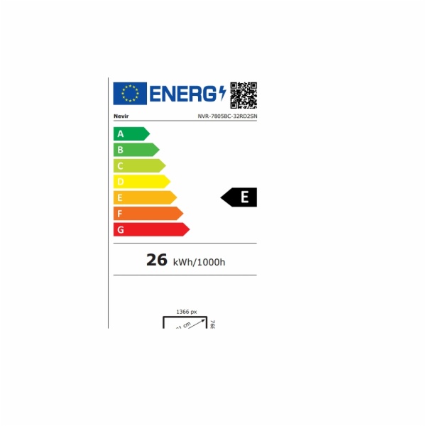 TELEVISOR LED NEVIR NVR-7805BC-32RD2SN