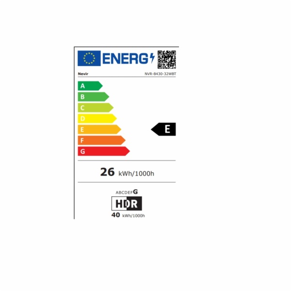 TELEVISOR LED NEVIR NVR-8430-32WBT