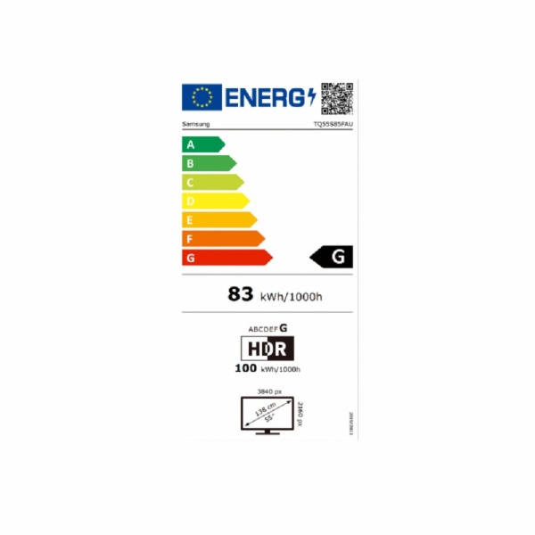 TELEVISOR OLED SAMSUNG TQ55S85FAUXXC