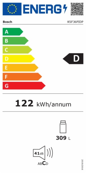 FRIGORIFICO BOSCH KSF36PIDP