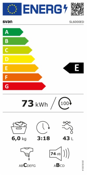 LAVADORA SVAN SL6000ED