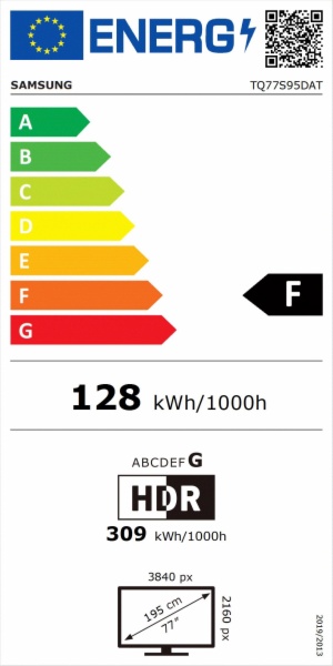 TELEVISOR OLED SAMSUNG TQ77S95DATXXC