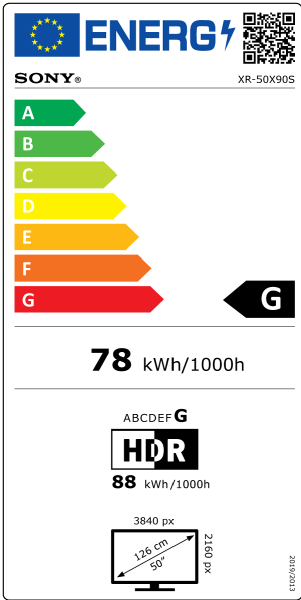 TELEVISOR LED SONY XR50X90SAEP