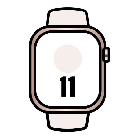 RELOJ INTELIGEN APPLE MEV64QL/A S.11 S/M