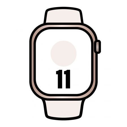RELOJ INTELIGEN APPLE MF8E4QL/A S.11 S/M