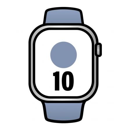 RELOJ INTELIGEN APPLE MWWC3QL/A SERIE 10ML