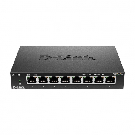 ACCESORIO ORDENADOR D-LINK DGS-108 SWITCH 8P