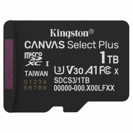 TARJETA MEMORIA KINGSTON SDCS3/1TBSP