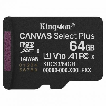 TARJETA MEMORIA KINGSTON SDCS3/64GBSP