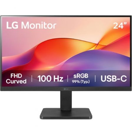 MONITOR LG 24U421A-B CURVO