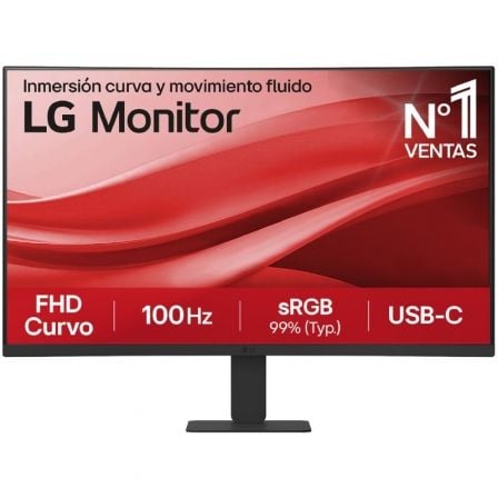 MONITOR LG 27U421A-B CURVO