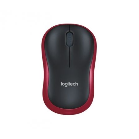 RATON LOGITECH M185 ROJO