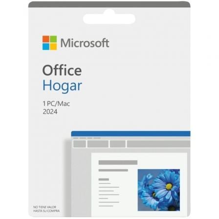 PROGRAMAS MICROSOFT OFFICE HOGAR 2024 1U