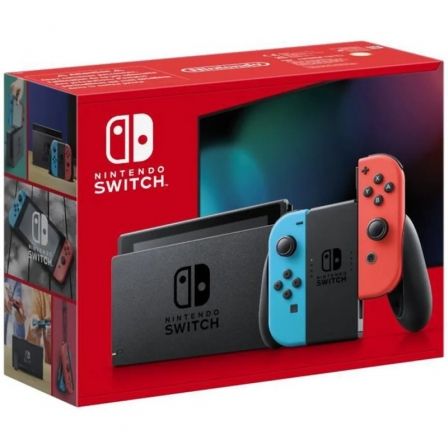 CONSOLA JUEGOS NINTENDO SWITCH AZUL/NEG/2MAN