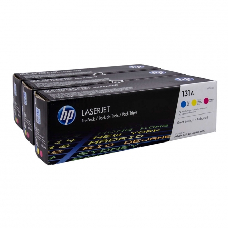 CARTUCHO IMPRESORA HP 131A TONER PACK TRIC